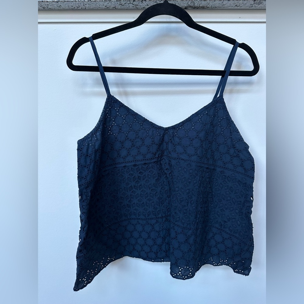 Crochet babydoll cami